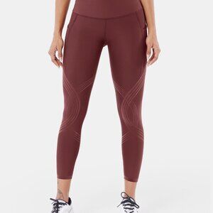 Fanka | Burgandy Body Sculpt Legging | Size XL